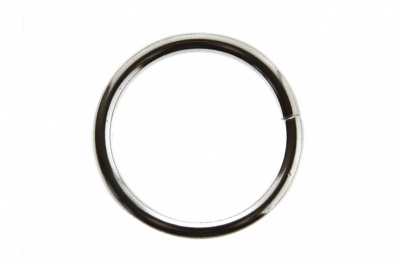 Кольцо металлическое d-3 х 32 мм, цв.-никель - купить в Иваново. Цена: 3.92 руб.