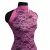 Кружевное полотно стрейч XD-WINE, 100 гр/м2, шир.150см, цвет розовый - купить в Иваново. Цена 1 851.10 руб.