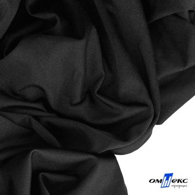 Бифлекс "ОмТекс", 200г/м2, 150см, цв.-черный (Black), блестящий - купить в Иваново. Цена 1 487.87 руб.