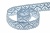 Тесьма кружевная 0621-1346А, шир. 13 мм/уп. 20+/-1 м, цвет 132-голубой - купить в Иваново. Цена: 569.26 руб.