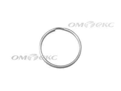 Кольцо металлическое d-20 мм, цв.-никель - купить в Иваново. Цена: 3.19 руб.