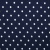 Креп стрейч Амузен, 85 г/м2, 19-3920 (т.синий)/белый крупный горох, шир.150 см - купить в Иваново. Цена 220.50 руб.