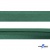 Косая бейка атласная "Омтекс" 15 мм х 132 м, цв. 056 темный зеленый - купить в Иваново. Цена: 225.81 руб.
