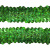 Тесьма с пайетками D4, шир. 30 мм/уп. 25+/-1 м, цвет зелёный - купить в Иваново. Цена: 1 087.39 руб.