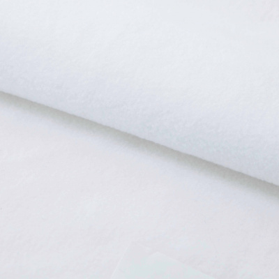 Флис DTY 240 г/м2, White/белый, 150 см (2,77м/кг) - купить в Иваново. Цена 640.46 руб.