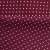 Креп стрейч Амузен, 85 г/м2, 19-2024 (темный рубин)/белый мелкий горох, шир.150 см - купить в Иваново. Цена 220.50 руб.
