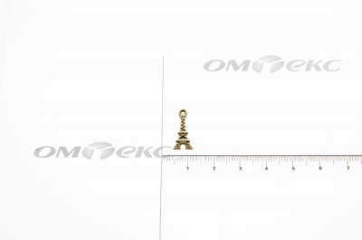 Декоративный элемент для творчества из металла "Эйфелева башня" 1,7 см  - купить в Иваново. Цена: 6.13 руб.