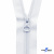 Спиральная молния Т5 501, 65 см, автомат, цвет белый - купить в Иваново. Цена: 14.83 руб.