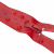 Молния водонепроницаемая PVC Т-7, 60 см, разъемная, цвет (820) красный - купить в Иваново. Цена: 49.39 руб.