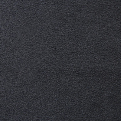 Флис DTY, 130 г/м2, шир. 150 см, цвет чёрный - купить в Иваново. Цена 694.22 руб.