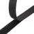 Липучка с покрытием ПВХ, шир. 25 мм (упак. 25 м), цвет чёрный - купить в Иваново. Цена: 14.93 руб.