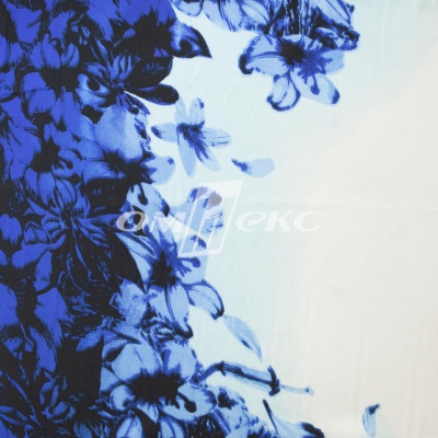 Плательная ткань "Фламенко" 19.1, 80 гр/м2, шир.150 см, принт растительный - купить в Иваново. Цена 241.49 руб.
