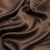 Поли креп-сатин 19-0912, 125 (+/-5) гр/м2, шир.150см, цвет шоколад - купить в Иваново. Цена 155.57 руб.