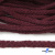 Шнур плетеный d-6 мм круглый, 70% хлопок 30% полиэстер, уп.90+/-1 м, цв.1070-бордовый - купить в Иваново. Цена: 588 руб.