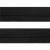 Рулонная молния с покрытием PVC спираль тип 3 (упак.270м) -черная с полосой СВО - купить в Иваново. Цена: 12.74 руб.