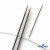 Спицы для вязания металлические d-2.5 мм круговые на тросике 53 см - купить в Иваново. Цена: 53.90 руб.