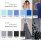 Креп стрейч Амузен 14-4122, 85 гр/м2, шир.150см, цвет голубой - купить в Иваново. Цена 148.37 руб.
