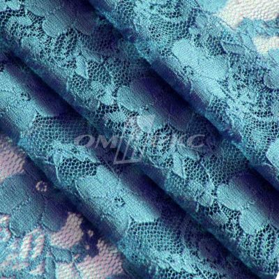 Кружевное полотно стрейч 15A61/BLUE, 100 гр/м2, шир.150см - купить в Иваново. Цена 1 581 руб.