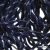 Шнурки #107-19, круглые 130 см, двухцветные цв.тём.синий/белый - купить в Иваново. Цена: 22.14 руб.