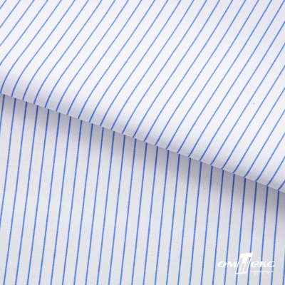 Ткань сорочечная Ронда, 115 г/м2, 58% пэ,42% хл, шир.150 см, цв.3-голубая, (арт.114) - купить в Иваново. Цена 306.69 руб.