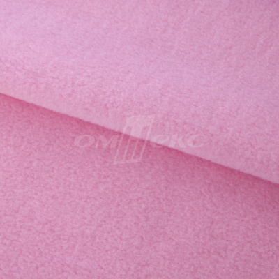 Флис окрашенный 15-2215, 250 гр/м2, шир.150 см, цвет светло-розовый - купить в Иваново. Цена 580.31 руб.