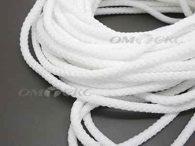 Шнур 1с35 4 мм крупное плетение 200 м белый - купить в Иваново. Цена: 1.10 руб.