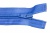 Спиральная молния Т5 260, 75 см, автомат, цвет голубой - купить в Иваново. Цена: 16.28 руб.