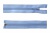 Спиральная молния Т5 351, 75 см, автомат, цвет св.голубой - купить в Иваново. Цена: 16.28 руб.
