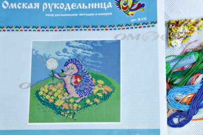 ОМБН-2 Набор для вышивания (бисер+мулине) - купить в Иваново. Цена: 197.50 руб.