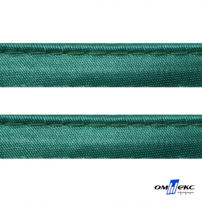 Кант атласный 140, шир. 12 мм (в упак. 65,8 м), цвет т.зелёный - купить в Иваново. Цена: 237.16 руб.