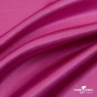 Поли креп-сатин 17-2627, 125 (+/-5) гр/м2, шир.150см, цвет розовый - купить в Иваново. Цена 155.57 руб.