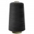 Швейные нитки (армированные) 28S/2, нам. 2 500 м, цвет чёрный - купить в Иваново. Цена: 139.91 руб.