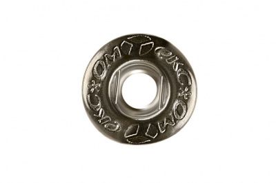 Кнопка металлическая "Альфа" с пружиной, 15 мм (уп. 720+/-20 шт), цвет никель - купить в Иваново. Цена: 1 481.69 руб.