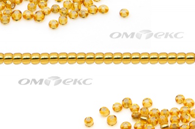 Бисер (SL) 11/0 ( упак.100 гр) цв.22 - золото - купить в Иваново. Цена: 53.34 руб.