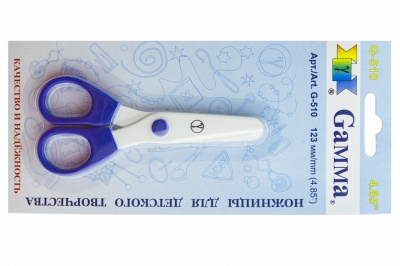 Ножницы G-510 детские 123 мм - купить в Иваново. Цена: 137.45 руб.