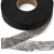 Прокладочная лента (паутинка) DF23, шир. 20 мм (боб. 100 м), цвет чёрный - купить в Иваново. Цена: 2.03 руб.