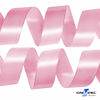 050-нежно-розовый Лента атласная упаковочная (В) 85+/-5гр/м2, шир.50 мм (1/2), 25+/-1 м - купить в Иваново. Цена: 120.46 руб.