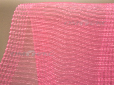 Лента капроновая "Гофре", шир. 110 мм/уп. 50 м, цвет розовый - купить в Иваново. Цена: 35.60 руб.