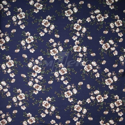 Плательная ткань "Фламенко" 3.2, 80 гр/м2, шир.150 см, принт растительный - купить в Иваново. Цена 239.03 руб.