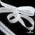 Резинка бельевая ажурная #6185, шир.16 мм, цв.белый - купить в Иваново. Цена: 13.72 руб.