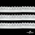 Резинка бельевая ажурная #123-11, шир.11 мм, цв.белый - купить в Иваново. Цена: 7.23 руб.