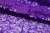 Сетка с пайетками №14, 188 гр/м2, шир.130см, цвет фиолетовый - купить в Иваново. Цена 371.02 руб.