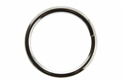 Кольцо металлическое d-38 мм, цв.-никель - купить в Иваново. Цена: 4.89 руб.