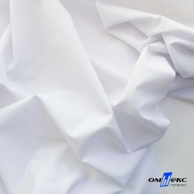 Ткань сорочечная Илер 100%полиэстр, 120 г/м2 ш.150 см, цв.белый - купить в Иваново. Цена 290.24 руб.