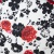 Плательная ткань "Фламенко" 22.1, 80 гр/м2, шир.150 см, принт растительный - купить в Иваново. Цена 239.03 руб.