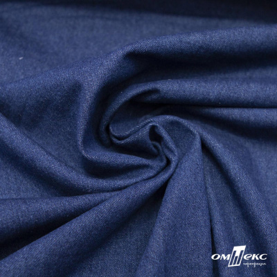 Ткань костюмная "Джинс", 315 г/м2, 100% хлопок, шир. 150 см,   Цв. 7/ Dark blue - купить в Иваново. Цена 588 руб.