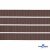 Репсовая лента 005, шир. 6 мм/уп. 50+/-1 м, цвет коричневый - купить в Иваново. Цена: 88.45 руб.