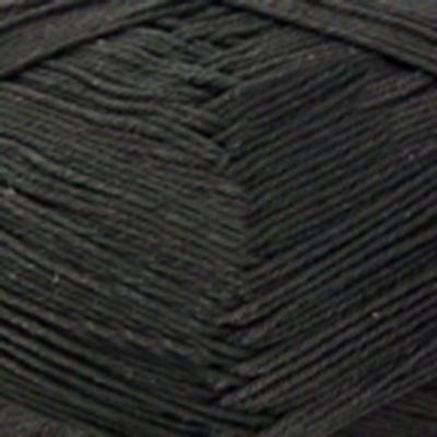 Пряжа "Бонди", 100% имп.мерсеризованный хлопок, 100гр, 270м, цв.003-черный - купить в Иваново. Цена: 140.88 руб.