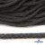 Шнур плетеный d-6 мм круглый, 70% хлопок 30% полиэстер, уп.90+/-1 м, цв.1088-т.серый - купить в Иваново. Цена: 588 руб.