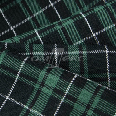 Ткань костюмная Клетка 25577, т.зеленый/зеленый./ч/бел, 230 г/м2, шир.150 см - купить в Иваново. Цена 539.74 руб.